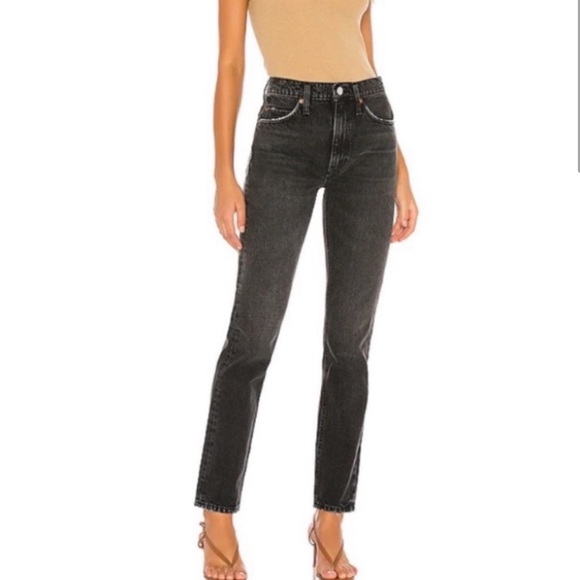 Redone Black 70’s Straight Jeans size 27 - Picture 2 of 10